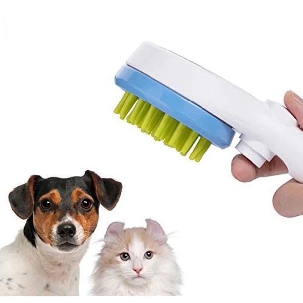 ROCIADOR DUCHA PERROS GATOS PARA PEINAR MASCOTAS CEPILLO DE MASAJE - 2
