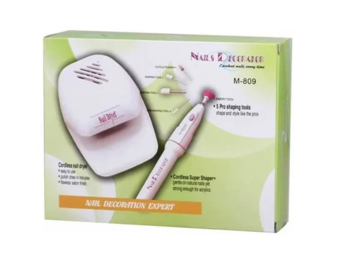 SET DE MANICURA MOLDEADOR INALÁMBRICO Y MAQUINA DE SECADO - 2