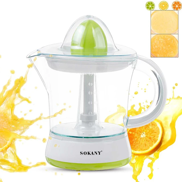 EXPRIMIDOR ELÉCTRICO DE FRUTAS DE CÍTRICOS LIMÓN Y NARANJA - 1