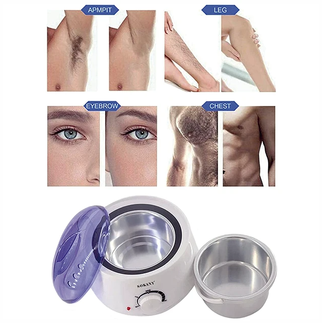 MÁQUINA CALENTADORA SOKANY DE CERA CALIENTA TODO TIPO DE CERA DEPILATORIA - 3