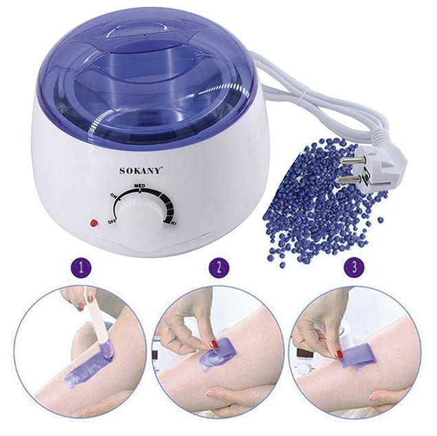 MÁQUINA CALENTADORA SOKANY DE CERA CALIENTA TODO TIPO DE CERA DEPILATORIA - 6