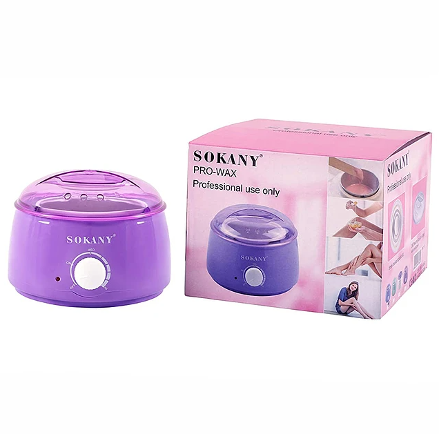MÁQUINA CALENTADORA SOKANY DE CERA CALIENTA TODO TIPO DE CERA DEPILATORIA - 7