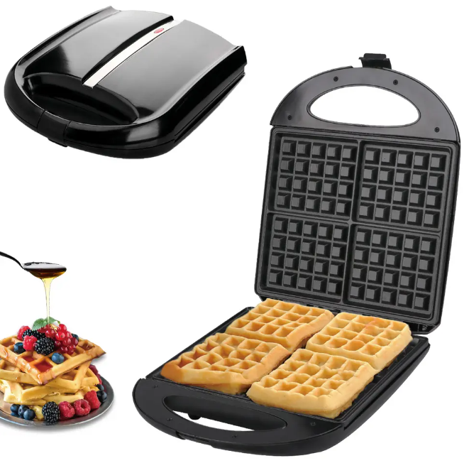 MAQUINA PARA HACER WAFFLES EN 4 REBANADAS - 2