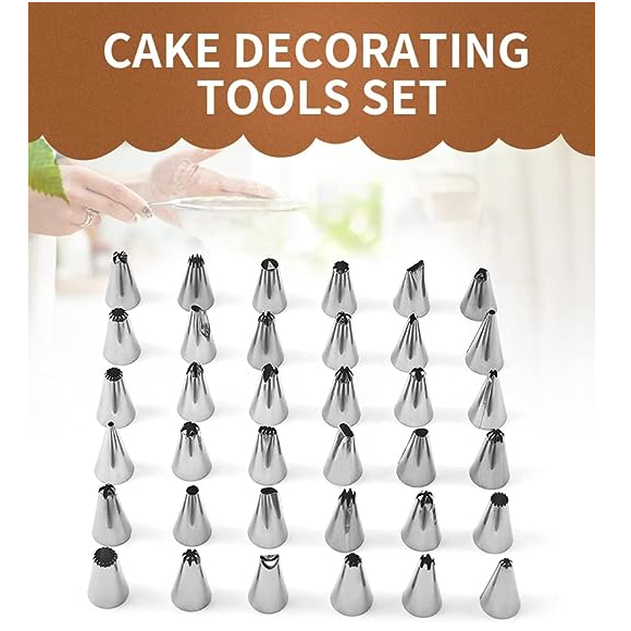 SET DE 66 HERRAMIENTAS PARA REPOSTERÍA PASTELERÍA DECORACIÓN DE TORTAS - 6