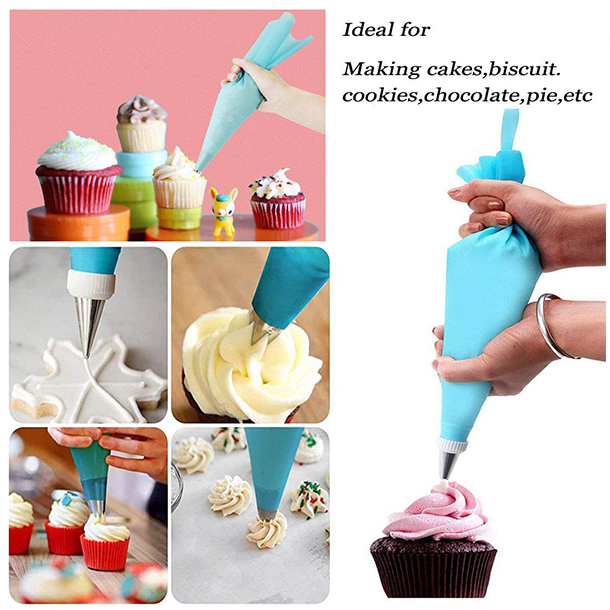 SET DE 66 HERRAMIENTAS PARA REPOSTERÍA PASTELERÍA DECORACIÓN DE TORTAS - 9
