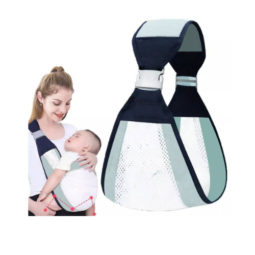 PORTABEBÉ FÁCIL USAR CANGURO ERGONÓMICO NEGRO - 1
