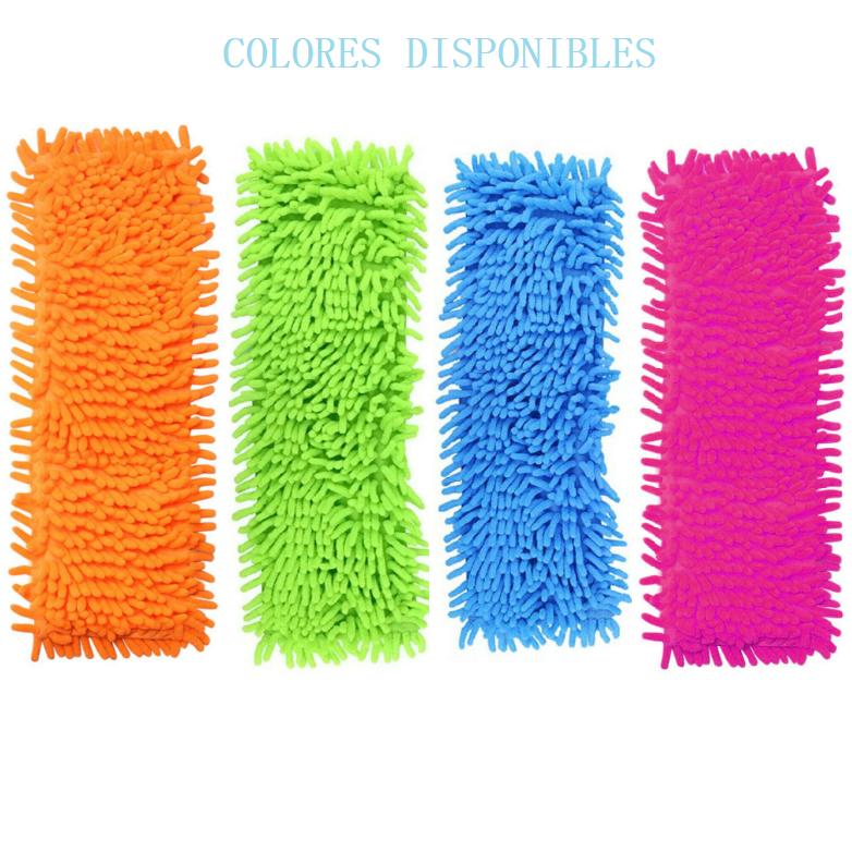 PACK DE 3 PAÑOS DE MICROFIBRA REPUESTO DE MOPA - 7