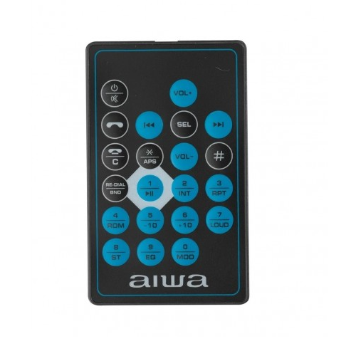 KIT AIWA RADIO BLUETOOTH 1 DIN + PARLANTE AUTO CAW-2016BT - 4