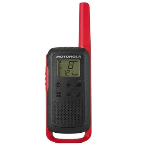 WALKIE TALKIE MOTOROLA NEGRO INTERCOMUNICADOR TRANSCEPTOR T210CL TALKABOUT - 3