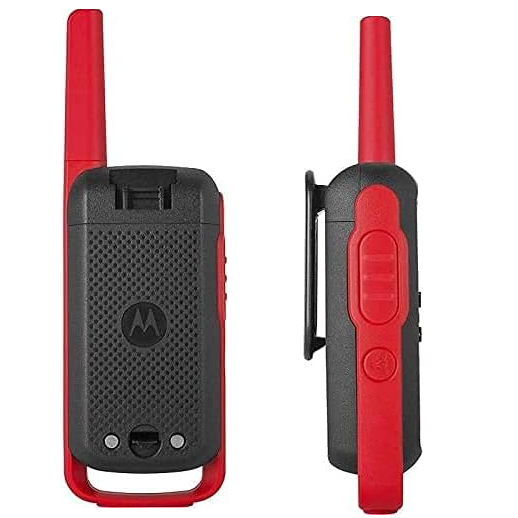 WALKIE TALKIE MOTOROLA NEGRO INTERCOMUNICADOR TRANSCEPTOR T210CL TALKABOUT - 5
