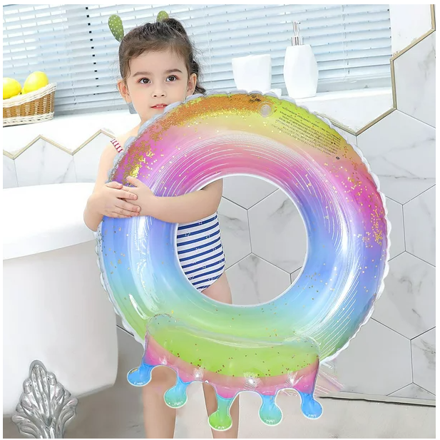 FLOTADOR PISCINA 90 CM INFLABLES CORONA - 9