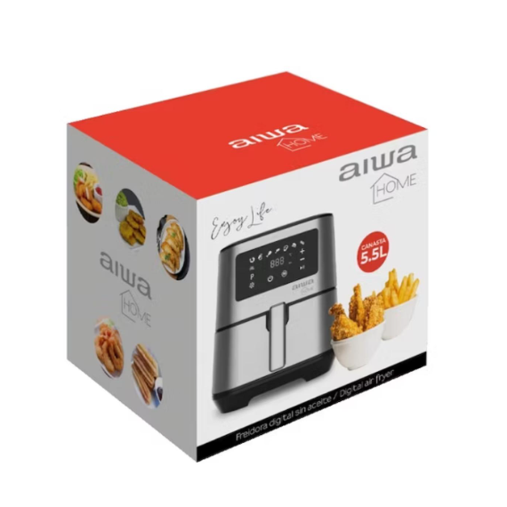 FREIDORA DE AIRE AIWA DE 5.5L 1700W - 4