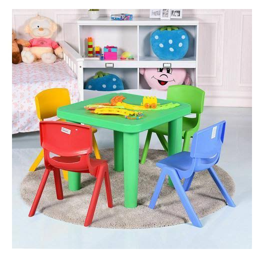 SET DE 4 SILLAS PARA NIÑOS DIFERENTES COLORES - 2