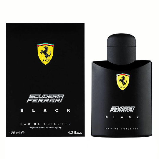 FERRARI SCUDERIA FERRARI BLACK EDT 125 ML - 1