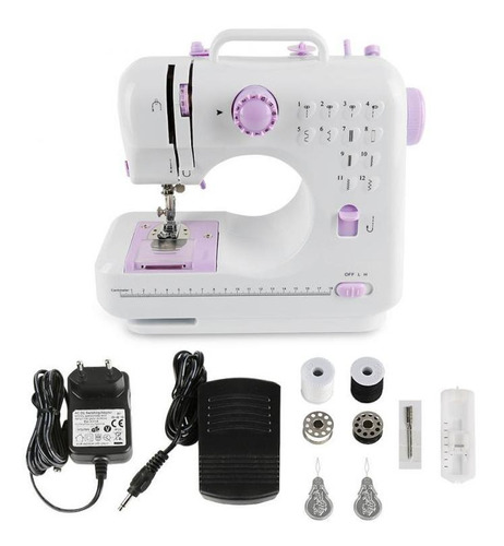MAQUINA DE COSER MULTIFUNCIONAL PORTÁTIL - 8