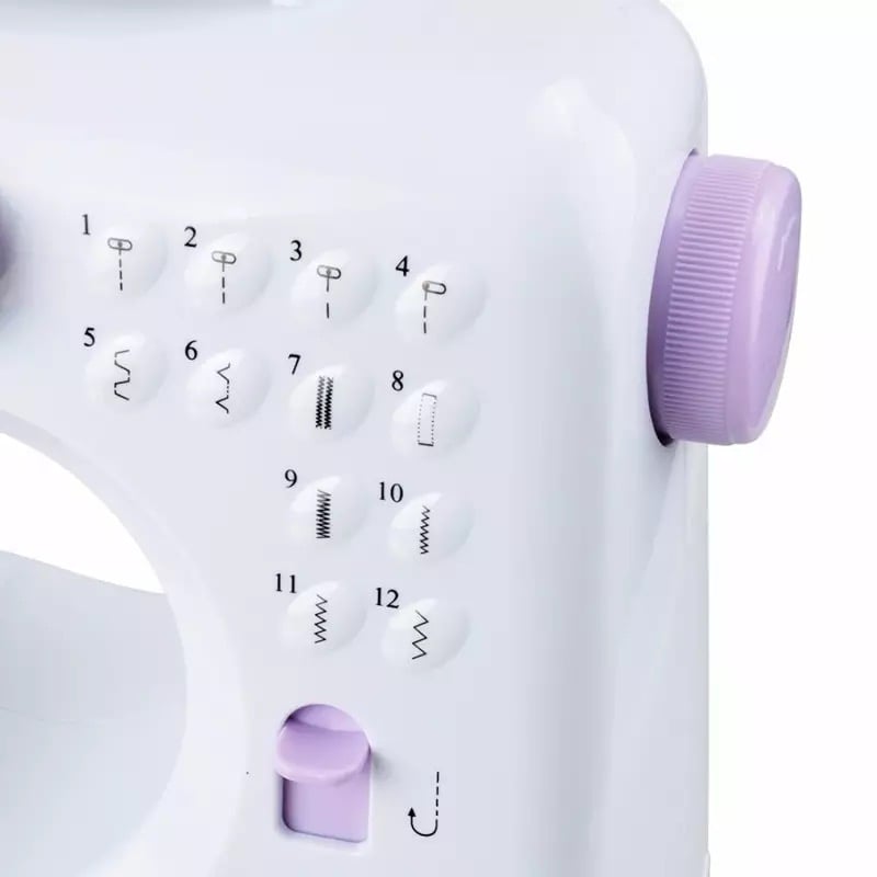MAQUINA DE COSER MULTIFUNCIONAL PORTÁTIL - 9