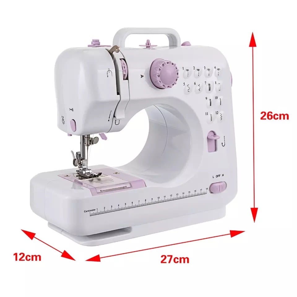 MAQUINA DE COSER MULTIFUNCIONAL PORTÁTIL - 3