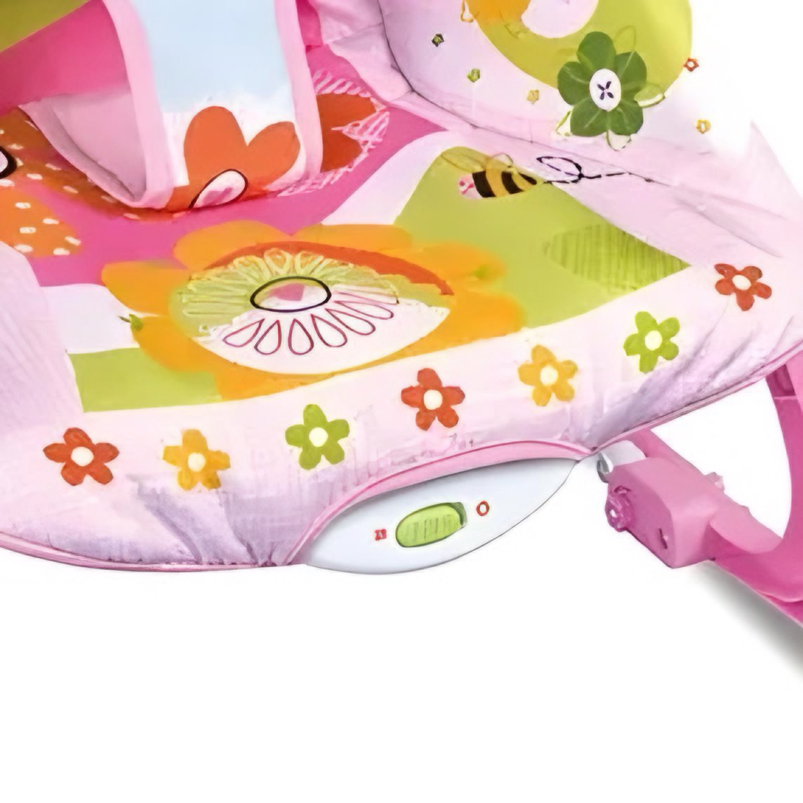 SILLA NIDO BEBÉ MECEDORA MUSICAL CON VIBRACIÓN ROSADO - 3