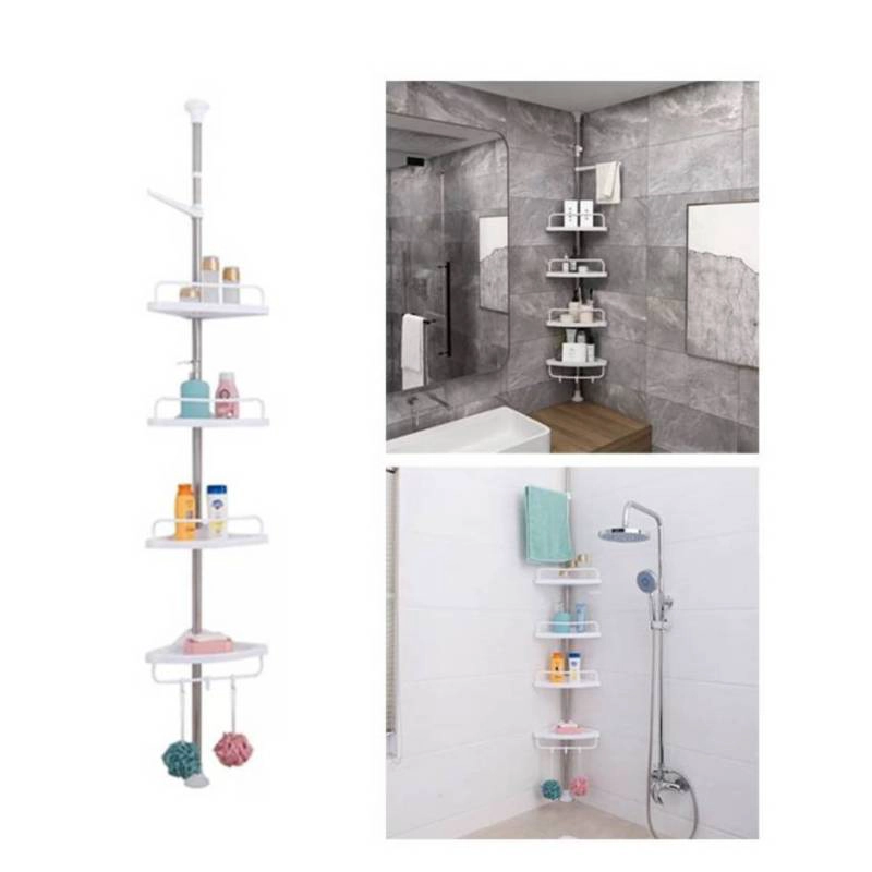 ORGANIZADOR ESQUINERO PARA BAÑO ALTURA REGULABLE - 4