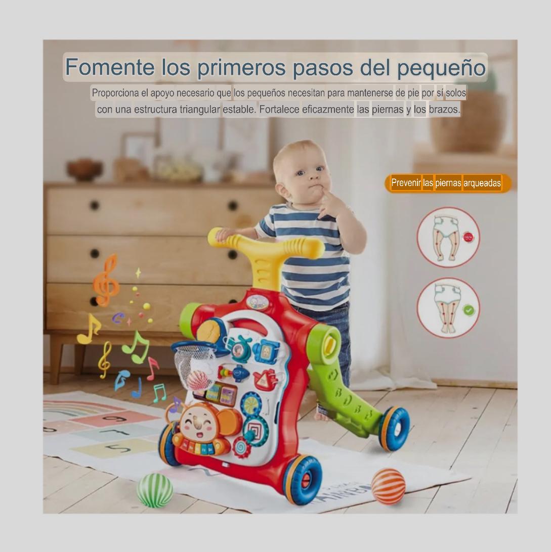 ANDADOR TOP SELLER CAMINADORA TRICICLO SCOOTER BEBÉ MUSICAL 5 EN 1 MULTICOLOR - 6