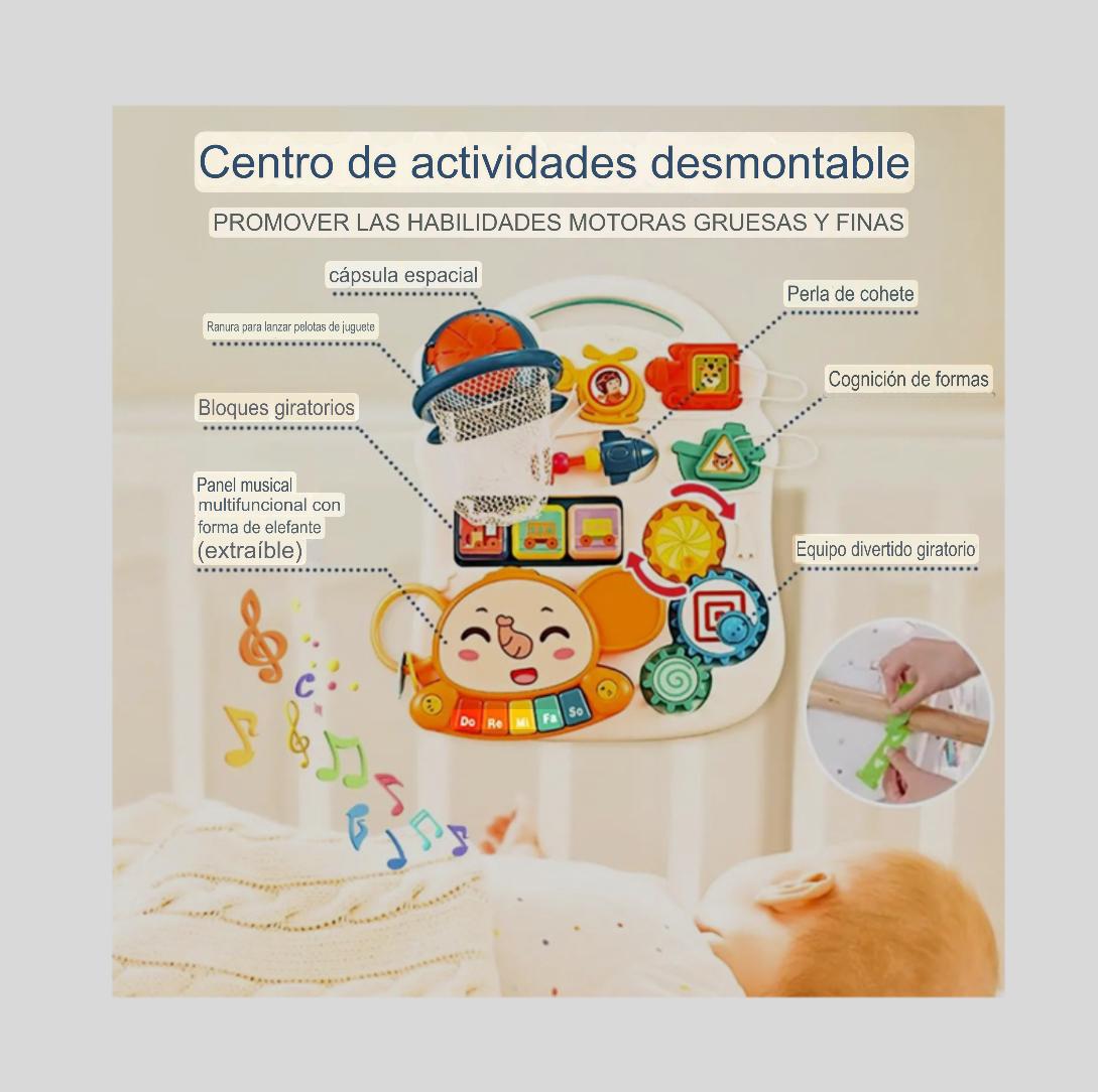 ANDADOR TOP SELLER CAMINADORA TRICICLO SCOOTER BEBÉ MUSICAL 5 EN 1 MULTICOLOR - 8