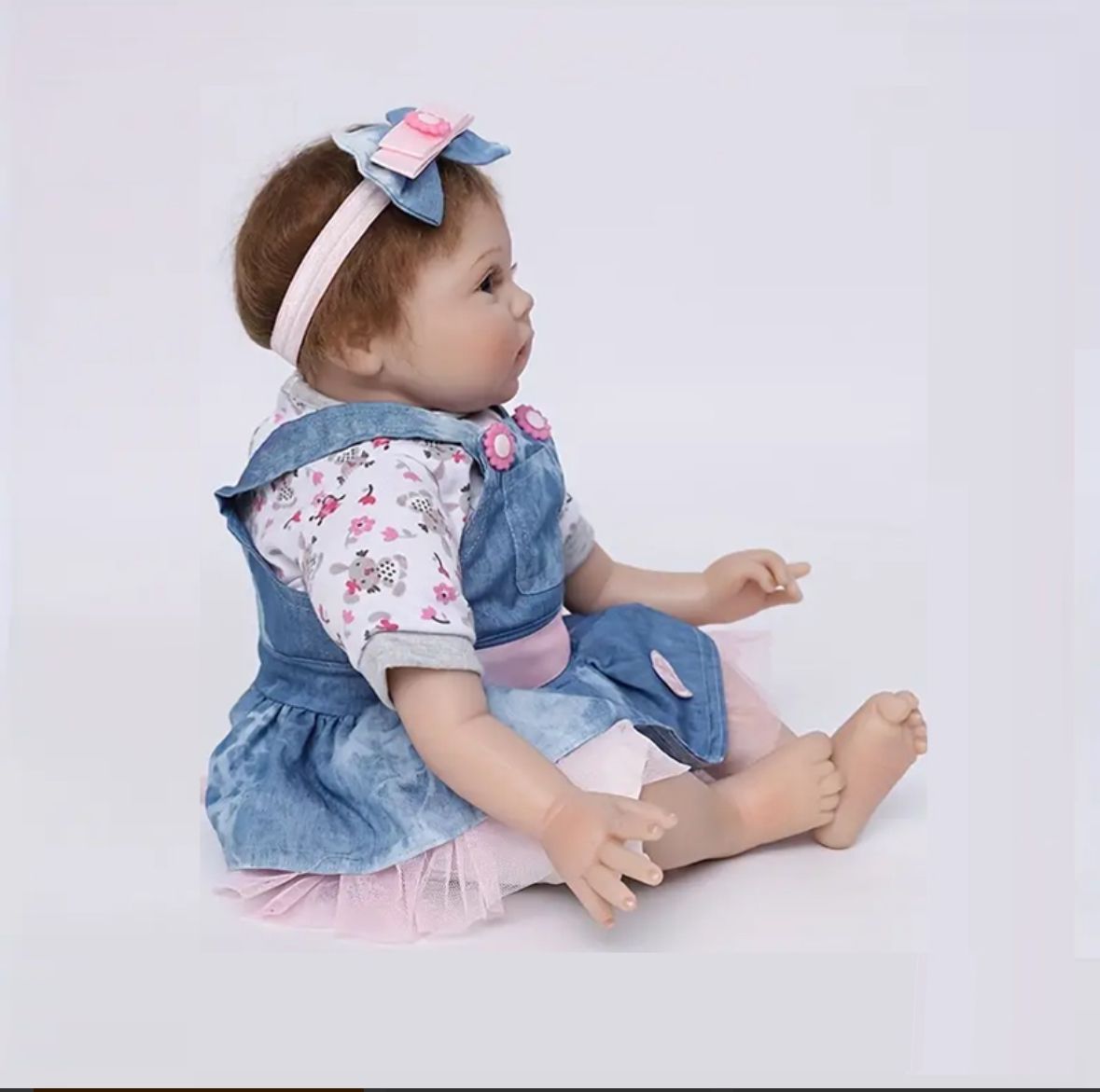 MUÑECA TOP SELLER AZUL_BEBE REBORN SUPEREALISTA 55 CM