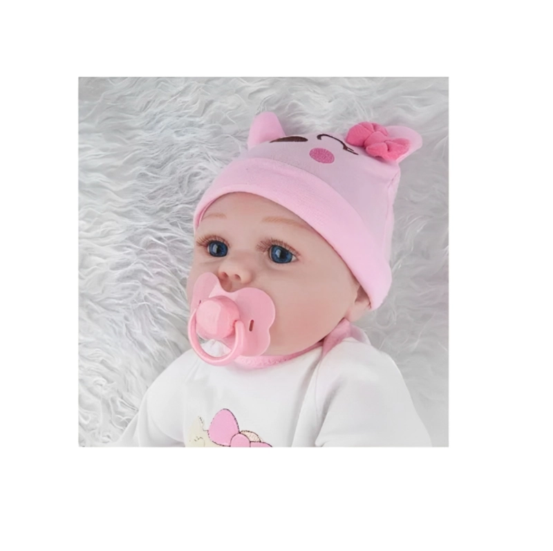 MUÑECA REBORN SUPEREALISTA 55 CM BEBÉ - 3