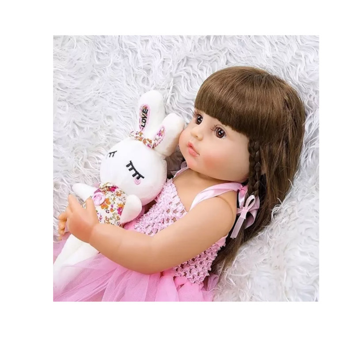 MUÑECA REBORN SUPEREALISTA 55 CM - 4
