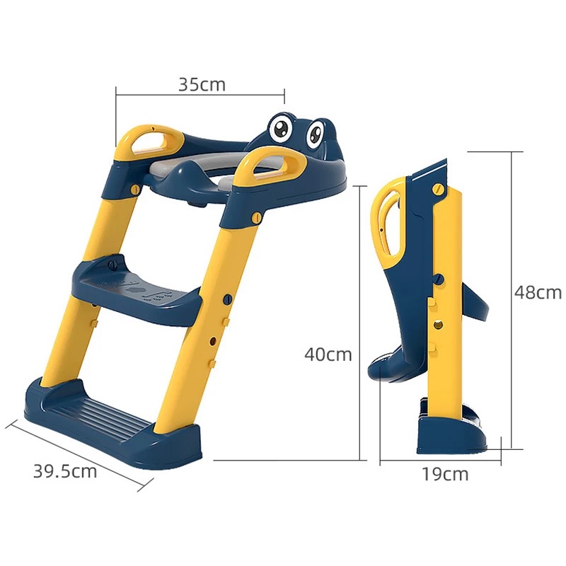ADAPTADOR ESCALERA DE BAÑO PLEGABLE PARA NIÑOS BAÑO DE ENTRENAMIENTO - 8