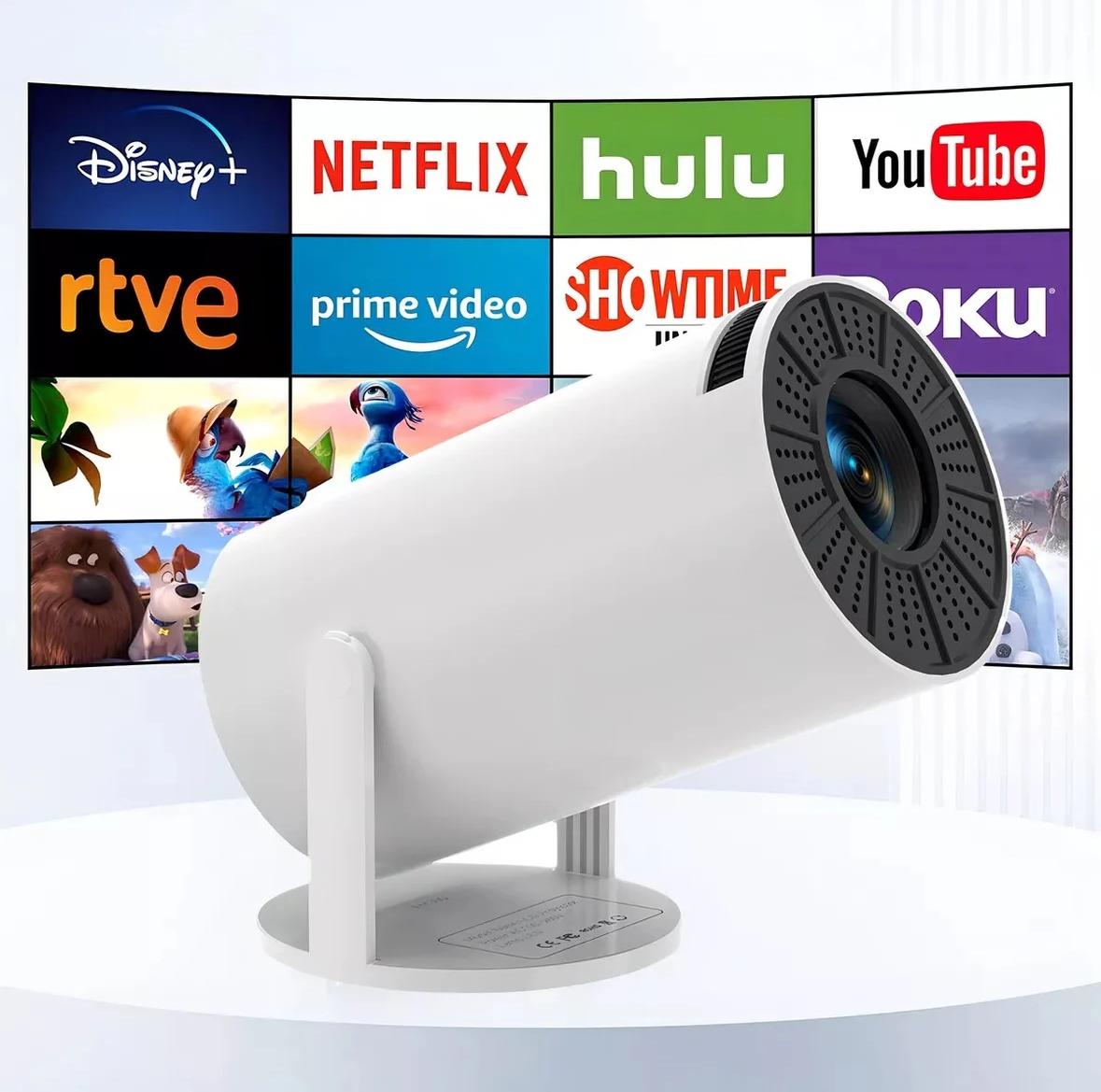 PROYECTOR DE VIDEO SMART 4K ULTRA HD HOMECINEMA WIFI