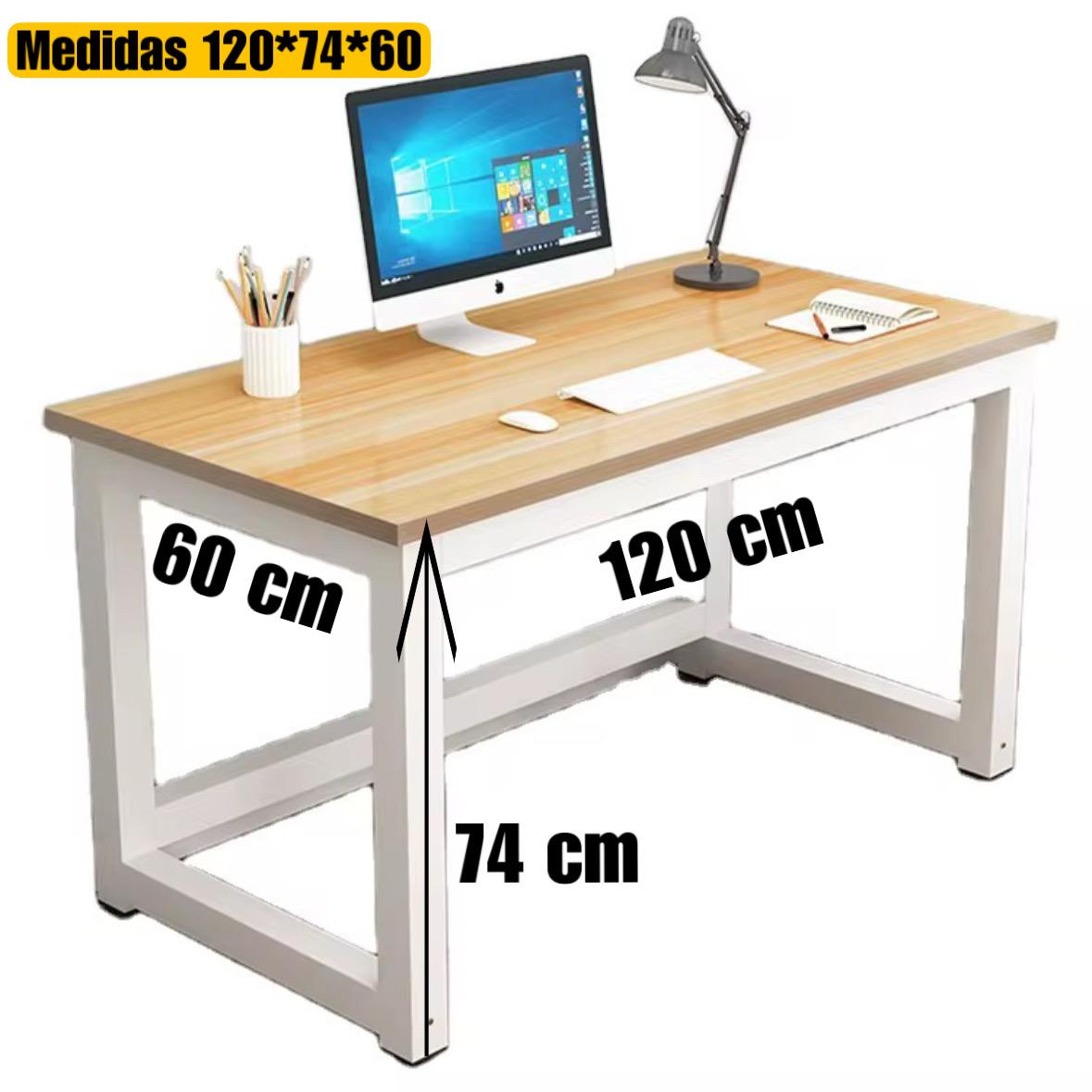ESCRITORIO MODERNO FUNCIONAL GRAN TAMAÑO 120X74X60 - 3