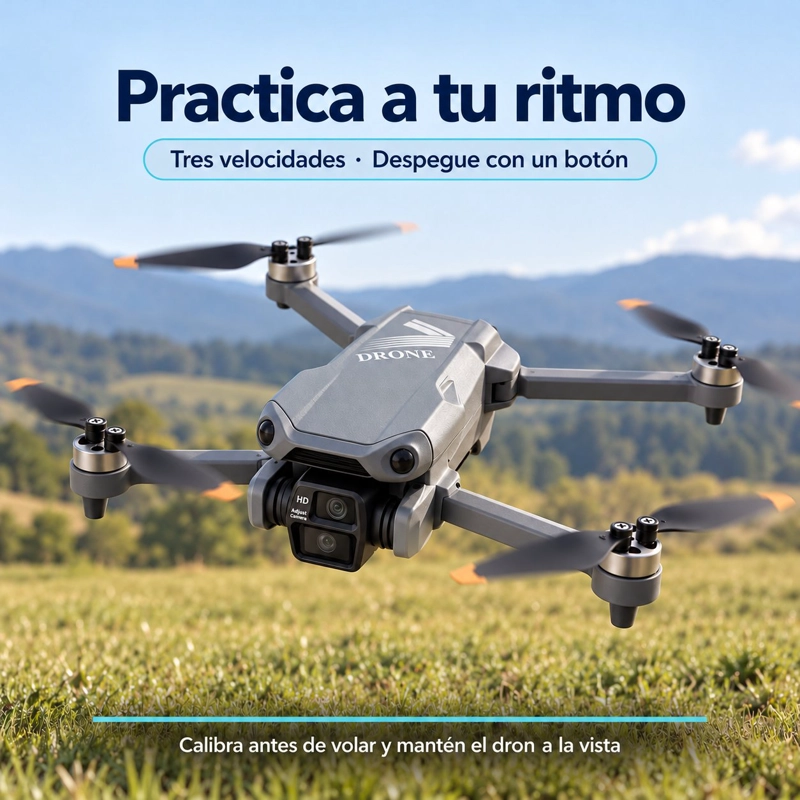 DRON 4K DIF AIR 3 PRO GRIS CON DOBLE CAMARA Y CONTROL CON PANTALLA 5,5 PULGADAS - 8