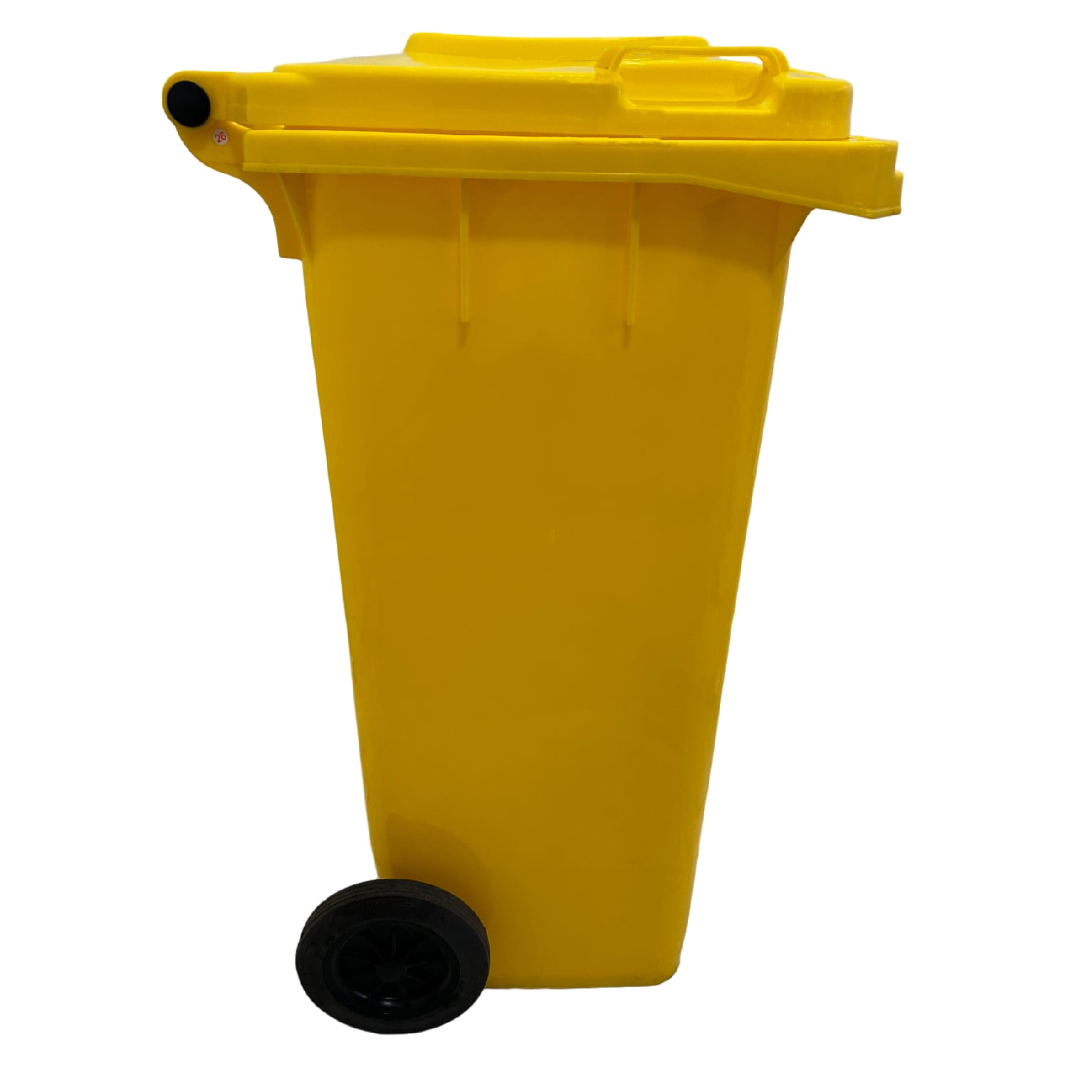 Contenedor Basurero 120 Lt Amarillo con Tapa/rueda - 2