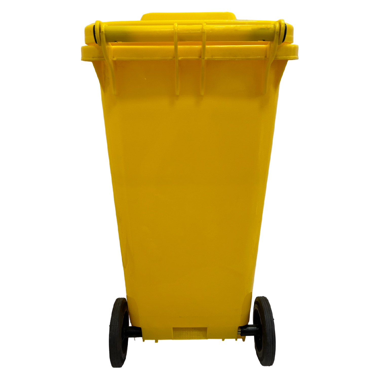 Contenedor Basurero 120 Lt Amarillo con Tapa/rueda - 3