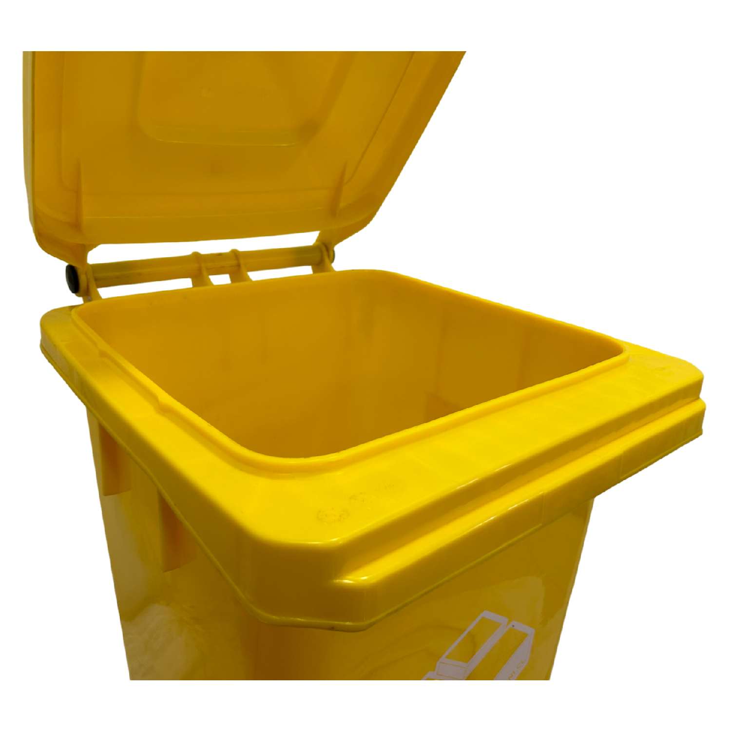 Contenedor Basurero 120 Lt Amarillo con Tapa/rueda - 6