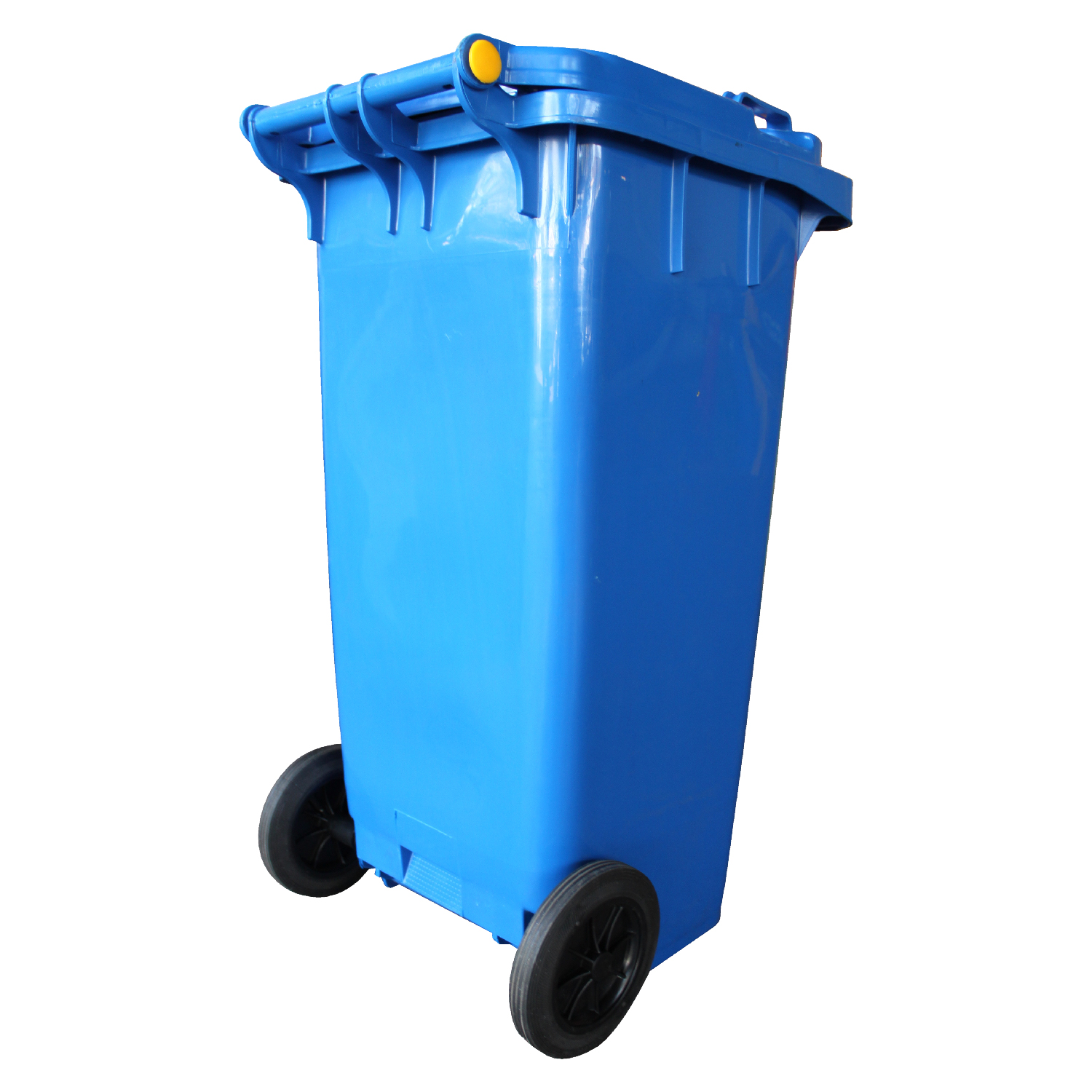 Contenedor Basurero 120 Lt Azul con Tapa/rueda - 2