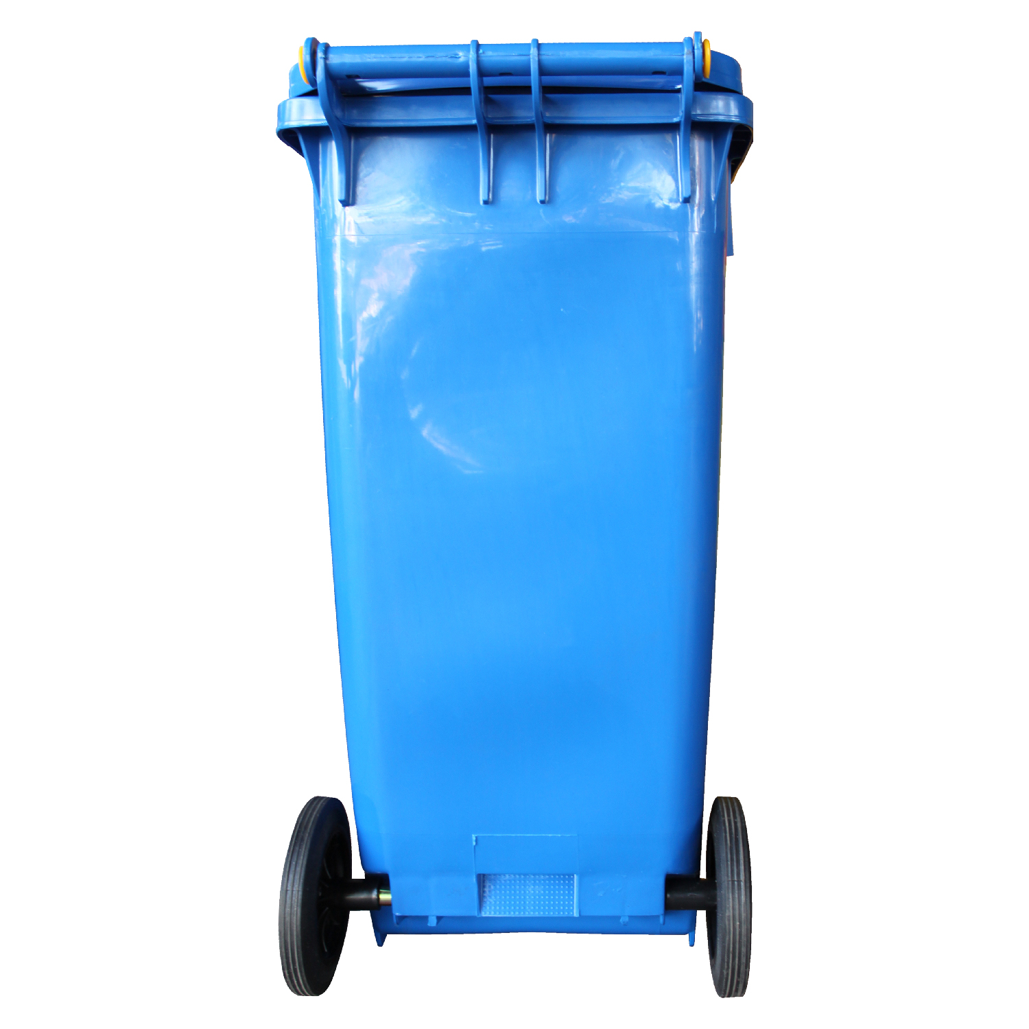 Contenedor Basurero 120 Lt Azul con Tapa/rueda - 3
