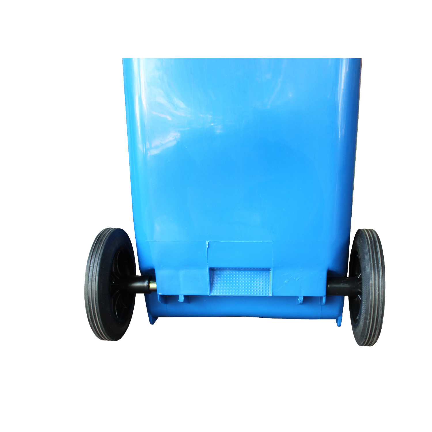 Contenedor Basurero 120 Lt Azul con Tapa/rueda - 6