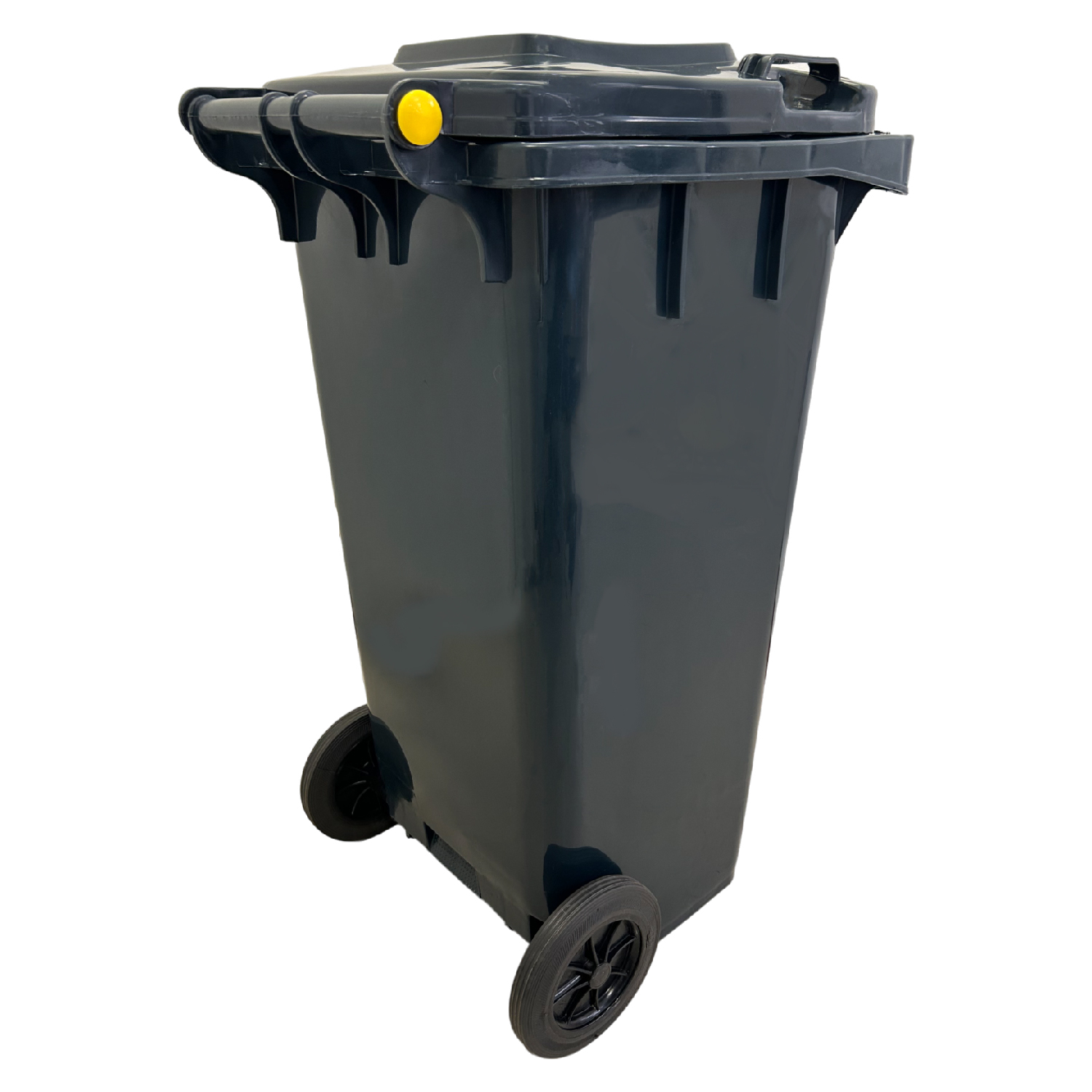 Contenedor Basurero 120 Lt Gris con Tapa/rueda - 3