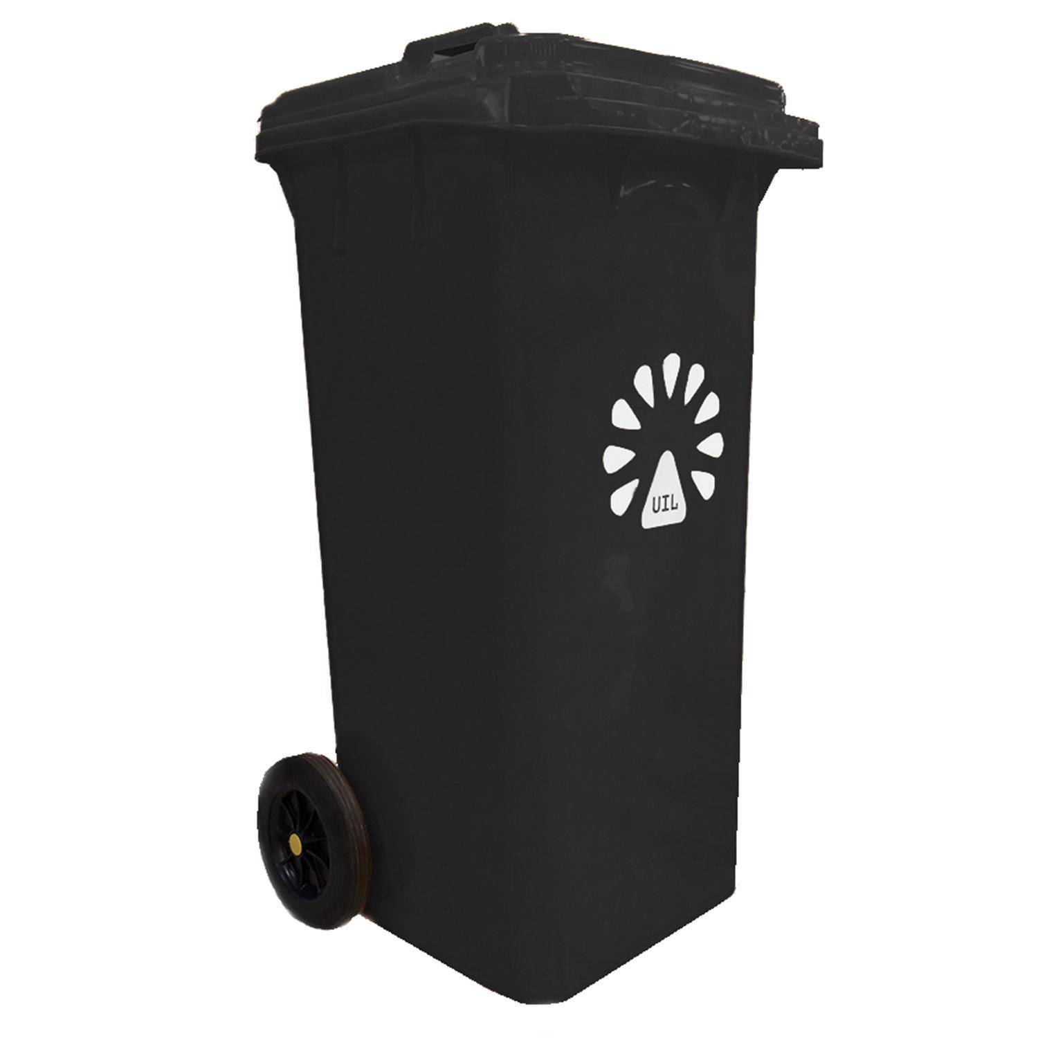 BASURERO 120 LTS NEGRO - 1