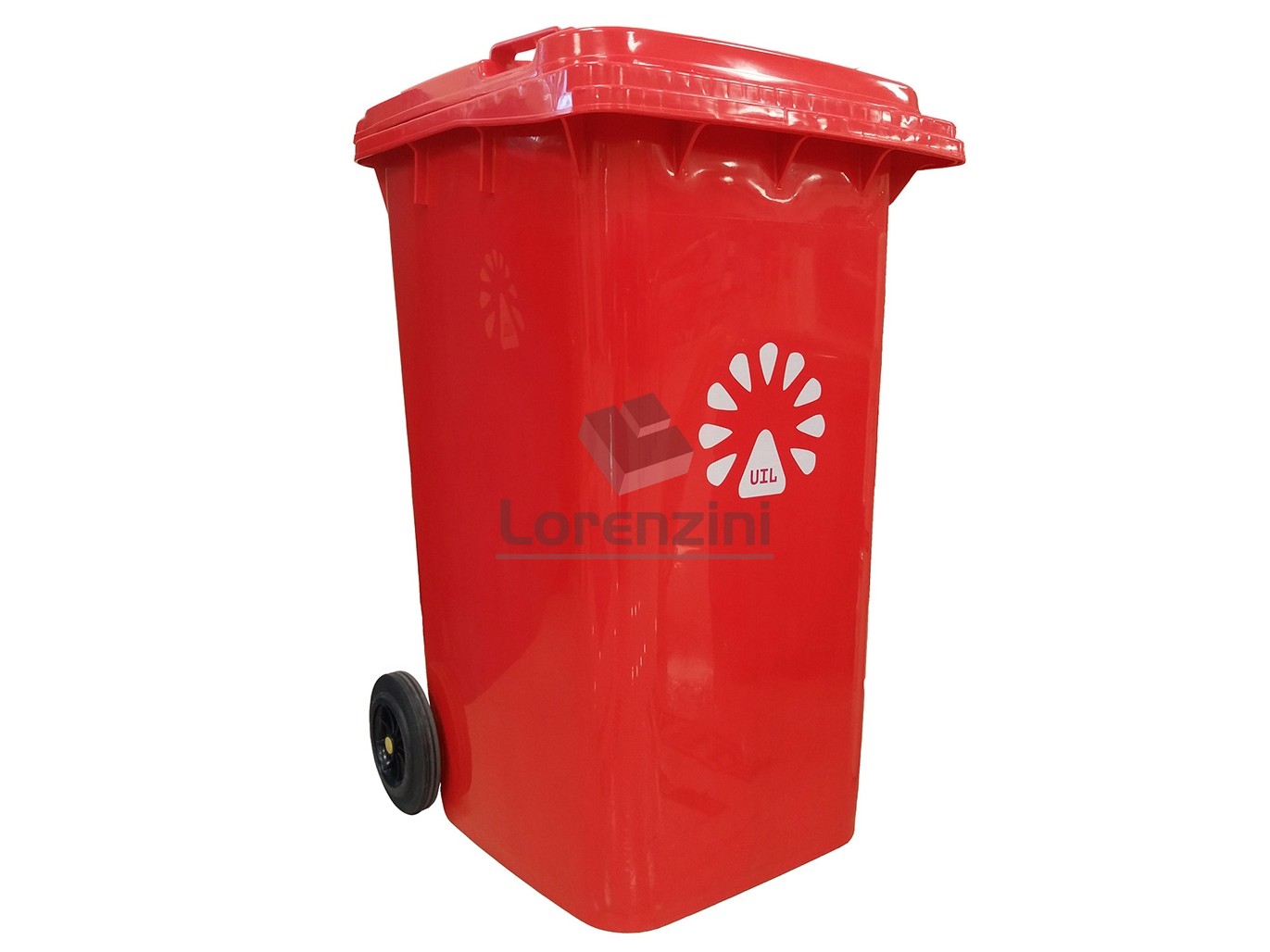 BASURERO 240 LTS ROJO - 1