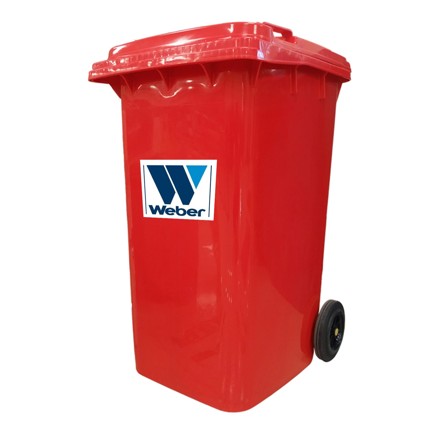 BASURERO WEBER 240 LT ROJO - 1