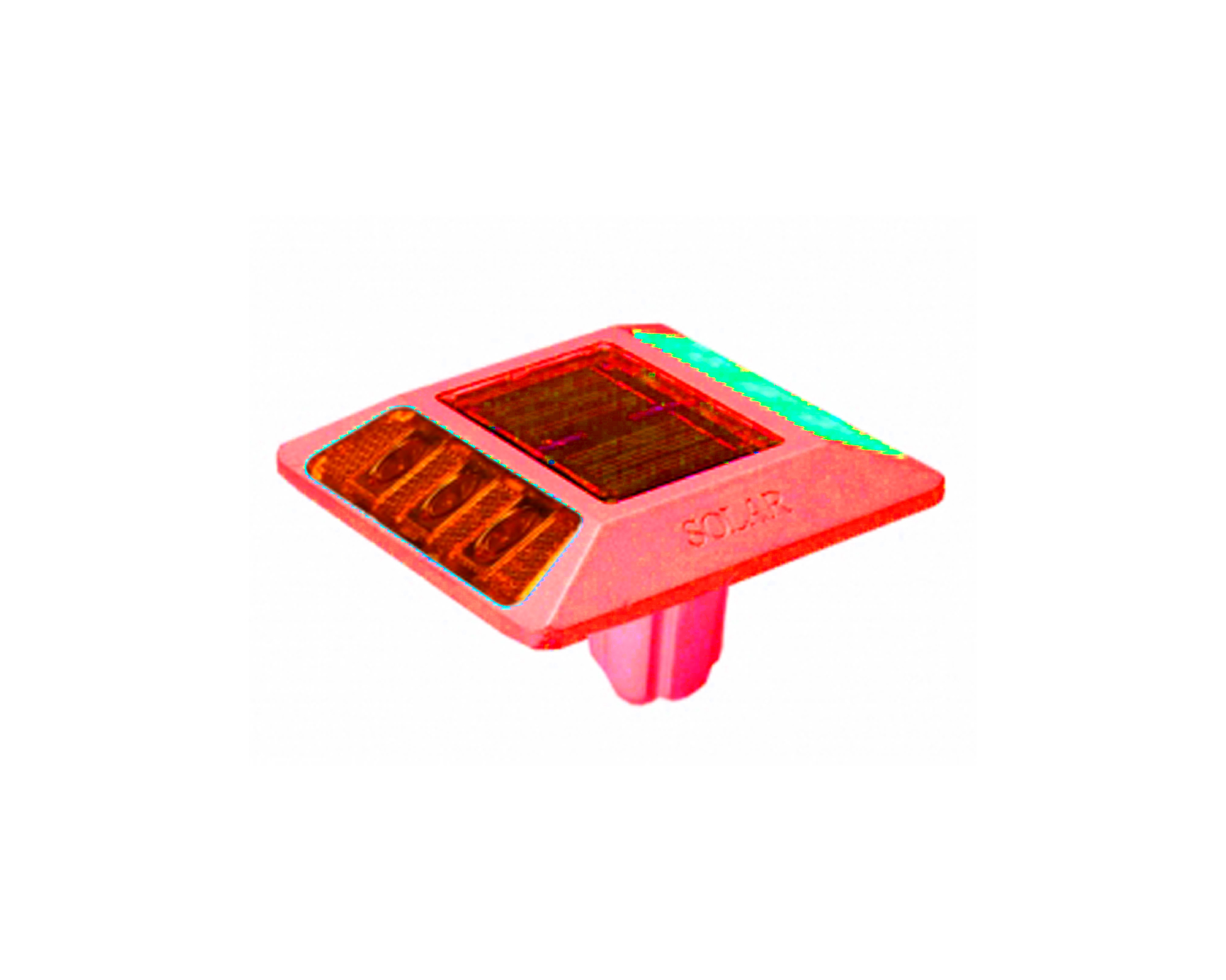 TACHA SOLAR CON VASTAGO ROJO - 1