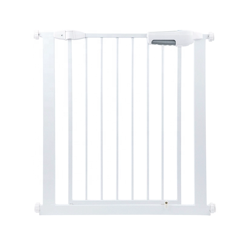 REJA SEGURIDAD ESCALERA PUERTA BEBE MASCOTAS 75-85 CMS ANCHO - 1