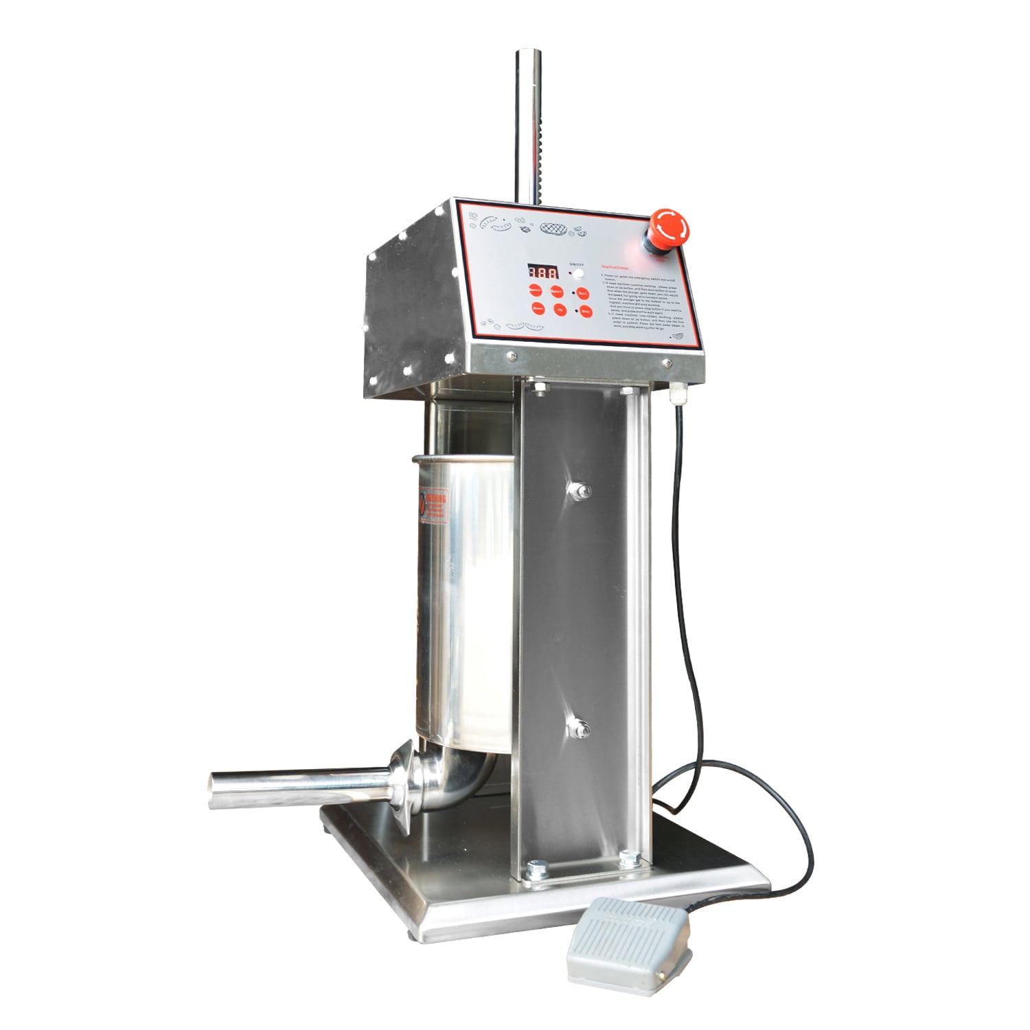 EMBUTIDORA SV-15E VERTICAL ELECTRICA HAKKA - 15 LT - 1
