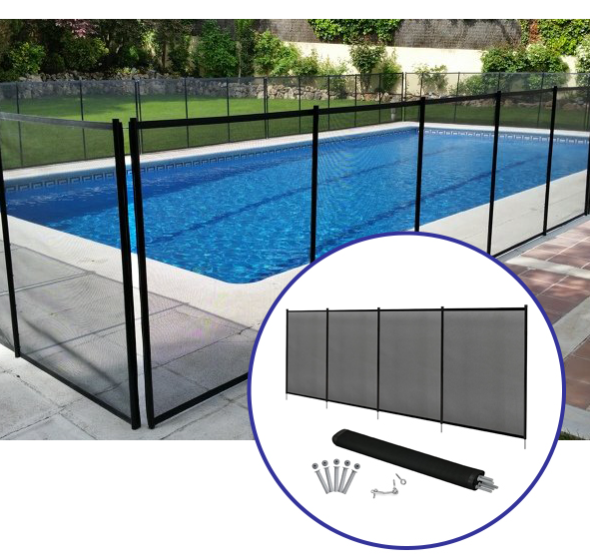 REJA DE SEGURIDAD PARA PISCINA 122CM X 366CM - 2