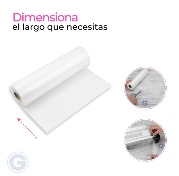 ROLLO BOLSA SELLADO AL VACIO 28CM X 10MT 80 MICRAS - 2