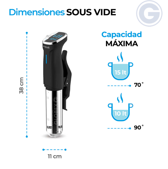 TERMOCIRCULADOR CUUK SOUS VIDE SV15 - 5