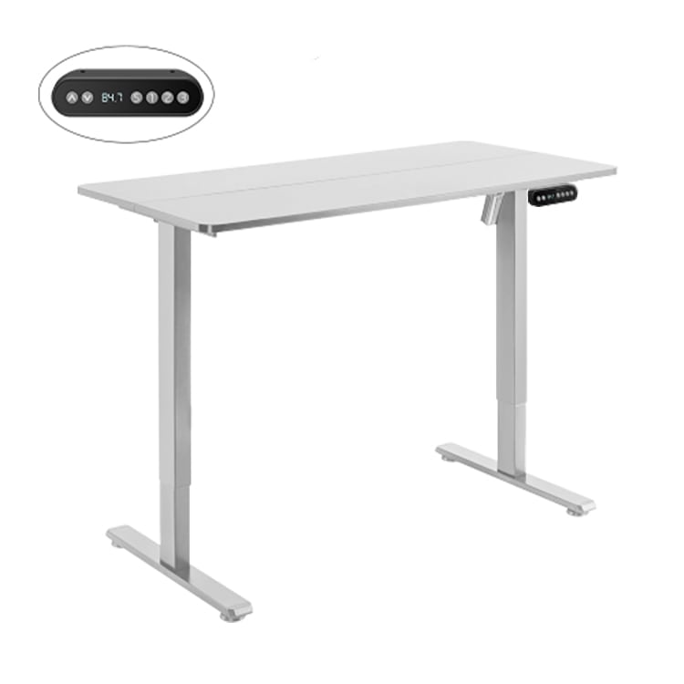 ESCRITORIO ELE CTRICO REGULABLE EN ALTURA, TABLERO 120X60X1,8 CM - 1