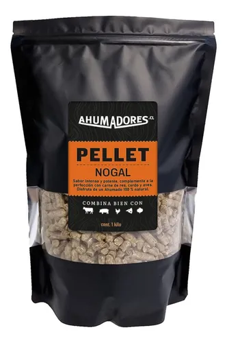 PELLET PARA AHUMAR 1K MADERA NATURAL SIN ADITIVOS VARIEDADES - 3